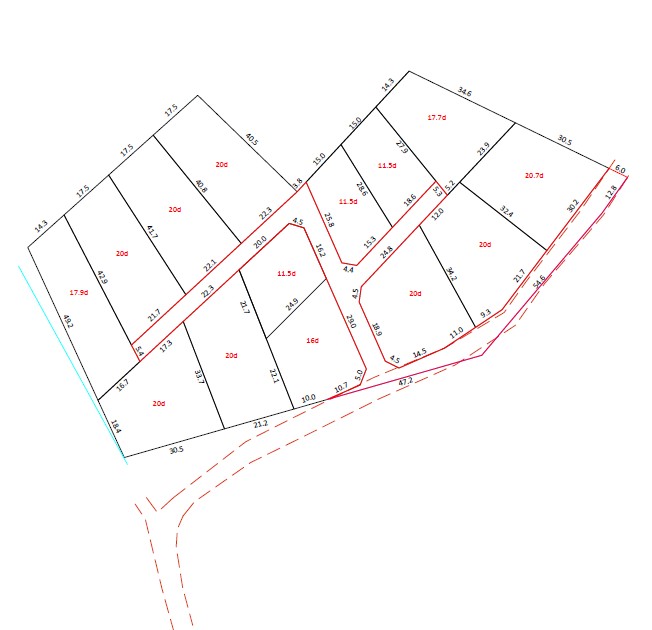 Plot diagram of 5 Bedroom House in Kira Mulawa